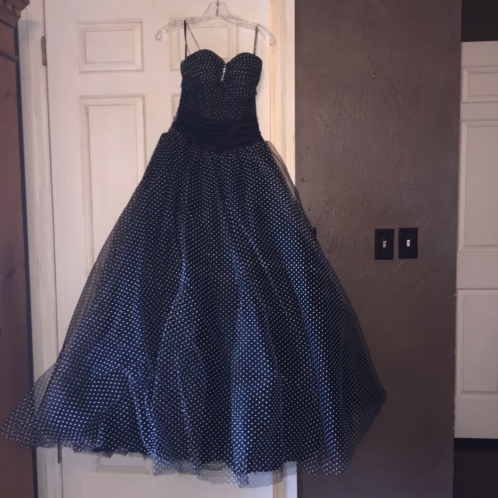 Polka Dot Ball Gown